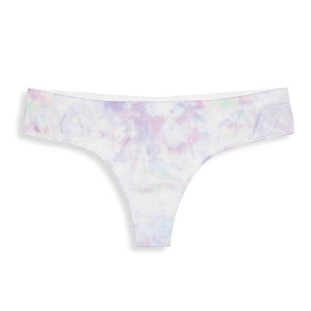 No Boundaries Juniors Seamless Thong Panty XXXL 21 New with Tags Tie Dye Cute